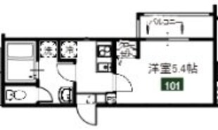 MELDIA堀之内3丁目の物件間取画像